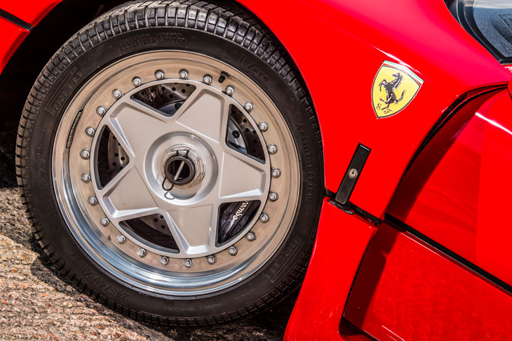 Ferrari F40 alloy wheel